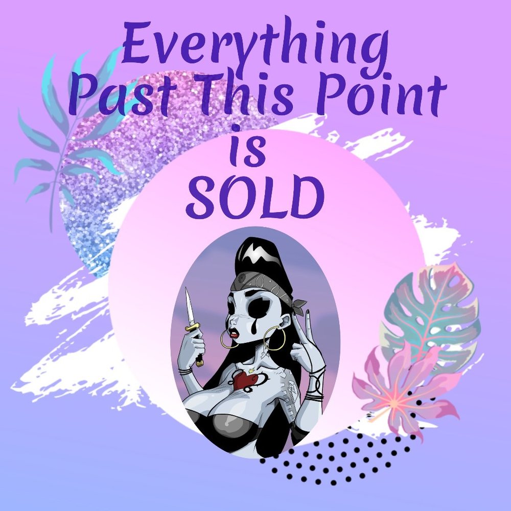 Anything Past This Point Is Sold